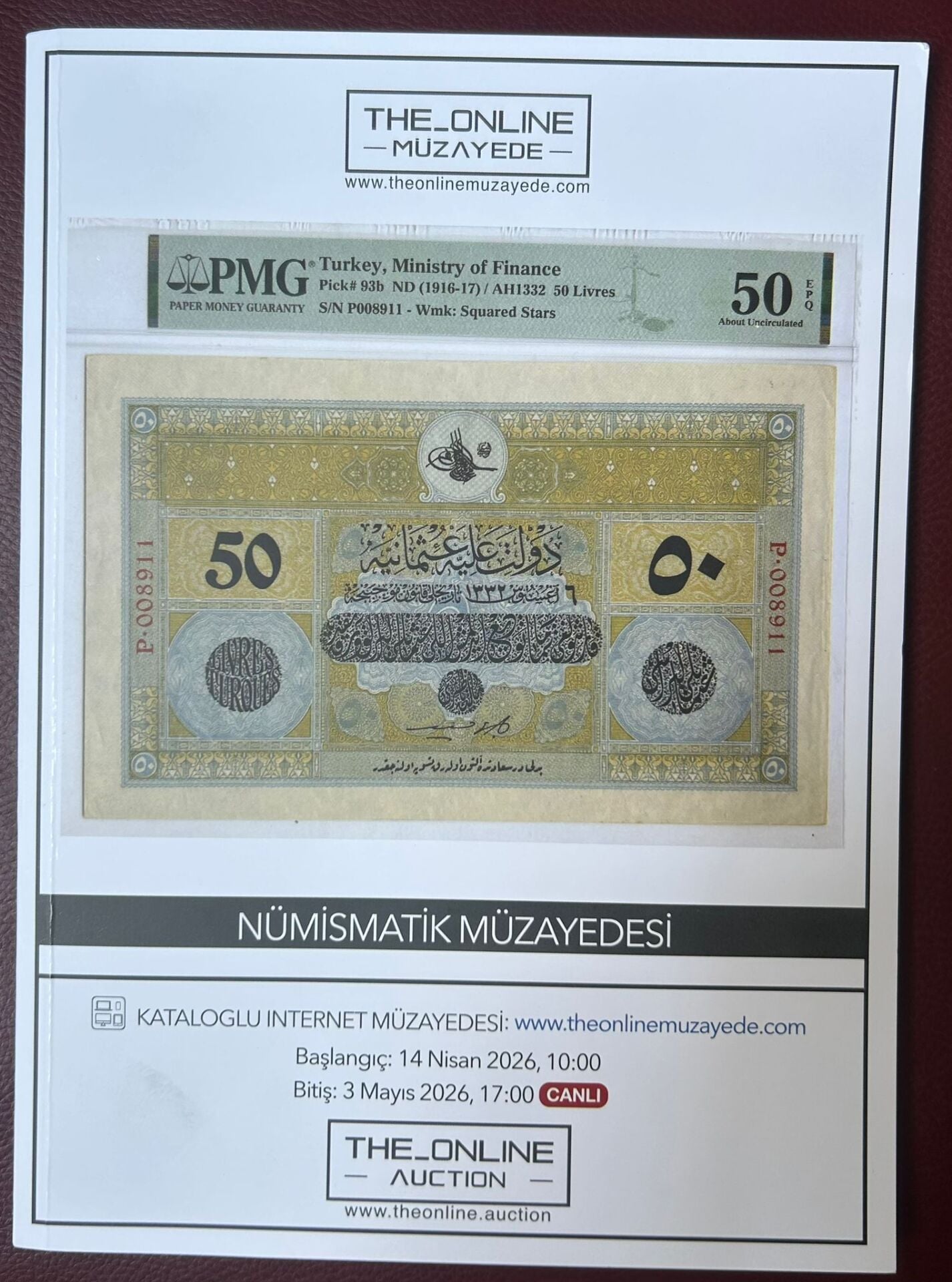 Müzayede Kataloğu Bol Görselli 74 Sayfa
