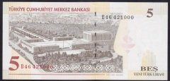 8.EMİSYON 5 YTL B46 421000 ÇİLALTI ÇİL