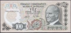 6.Emisyon 2.Tertip 100 Lira H85 532930 Çok Çok Temiz