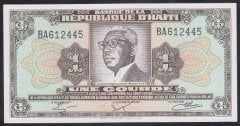 Haiti 1 Courde 1979 (1984) Çil Pick239