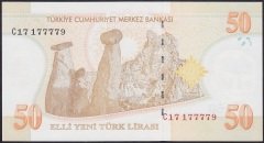8.EMİSYON 50 YTL C17 177779 ÇİL