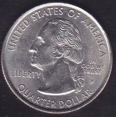 Amerika Çeyrek Dolar 1999 Hatıra New Jersey P