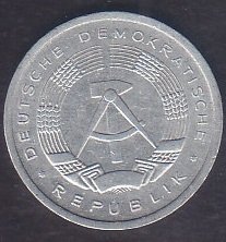 ALMANYA ( DEMOKRATİK ) 1 PFENNİNG 1981 eski para