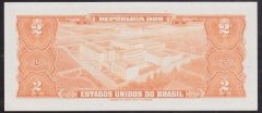 Brezilya 2 Cruzeiros 1954 Çil Pick 151b
