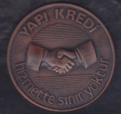 YAPI KREDİ 40.YILI - HİZMETTE SINIR YOKTUR - 9 EYLÜL 1984