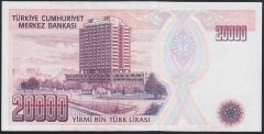 7.EMİSYON 1.TERTİP 20000 LİRA E12 513725 ÇİLALTI ÇİL