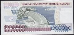 7.Emisyon 2.Tertip 1.000.000 Lira J57 415671 Çilaltı Çil