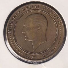 Atatürk ve Anıtkabir Madalya 4 cm