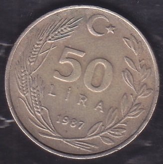 1987 Yılı 50 Lira