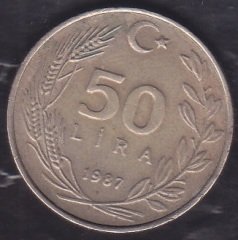 1987 Yılı 50 Lira