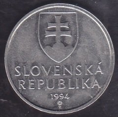 Slovakya 5 Korun 1994