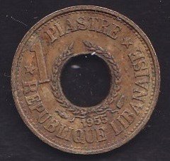LÜBNAN 1 PİASTRE 1955