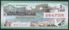 2008 9 MART ÇEYREK BİLET R SERİSİ