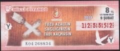 2013 9 Şubat Yarım Bilet - Y Serisi