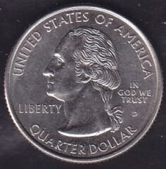 Amerika Çeyrek Dolar 1999 Hatıra New Jersey D