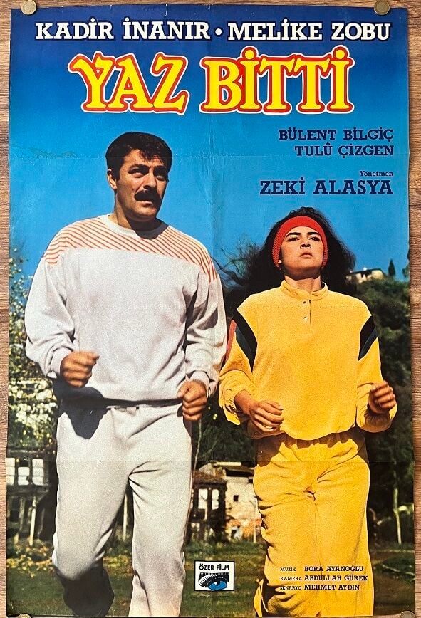 Kadir İnanır - Melike Zobu- Yaz Bitti - Film Afişi