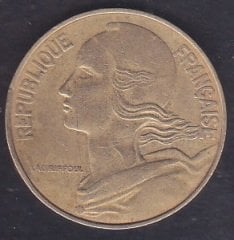 FRANSA 20 CENTİMES 1977