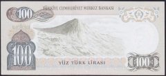 6.EMİSYON 1.TERTİP 100 LİRA A25 053909 ÇÇT ( YIKAMA VAR )