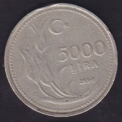 1994 Yılı 5000 Lira