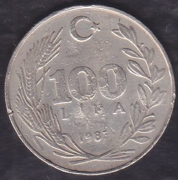 1987 Yılı 100 Lira
