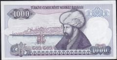 7.Emisyon 1.Tertip 1000 Lira B45 308722 Çilaltı Çil
