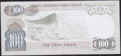 6.EMİSYON 1.TERTİP 100 LİRA A08 275828 ÇİLALTI ( YIKAMA VAR )