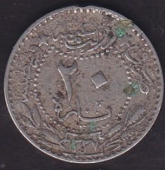 1327 / 4 Reşat 20 Para