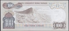 6.EMİSYON 2.TERTİP 100 LİRA I42 159970 ÇİLALTI ( HAFİF BOMBE VAR)