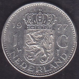 HOLLANDA 1 GULDEN 1977