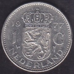 HOLLANDA 1 GULDEN 1977