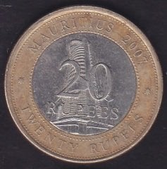 Mauritius 20 Rupi 2007