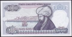 7.Emisyon 1.Tertip 1000 Lira B31 723650 Çil