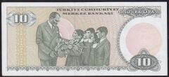7.Emisyon 2.Tertip 10 Lira D51 868391 Çilaltı