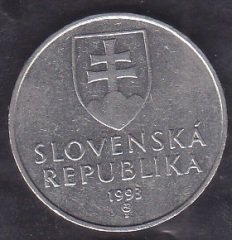 Slovakya 2 Korun 1993