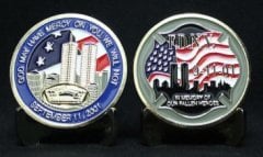 Amerika 11 Eylül Madalya Kapsülünde Çil 43 mm