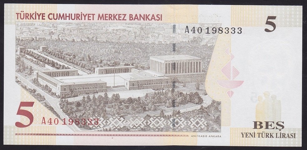 8.EMİSYON 5 YTL A40 198333 ÇİL