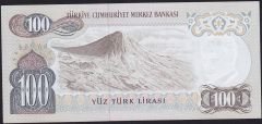 6.Emisyon 2.Tertip 100 Lira H20 641795 Çil