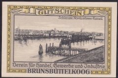 ALMANYA  1 MARK NOTGELD  1922 ÇİL