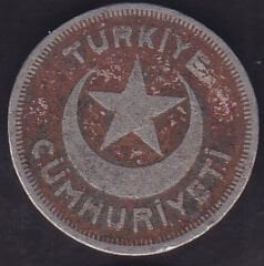 1939 Yılı 5 Kuruş