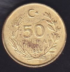 1989 Yılı 50 Lira