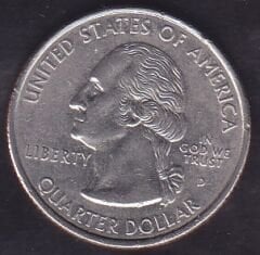 Amerika Çeyrek Dolar 1999 Hatıra Connecticut D