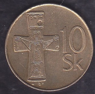 Slovakya 10 Korun 1995