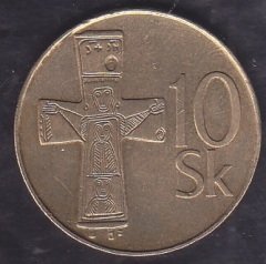 Slovakya 10 Korun 1995