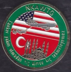 Nato İncirlik Adana Madalya Kapsülünde Çil 43 mm
