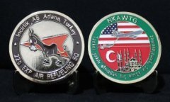 Nato İncirlik Adana Madalya Kapsülünde Çil 43 mm