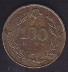1992 Yılı 100 Lira