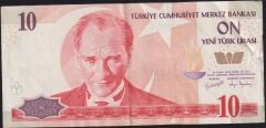 8.Emisyon 10 YTL H25 625537 Çok Çok Temiz+