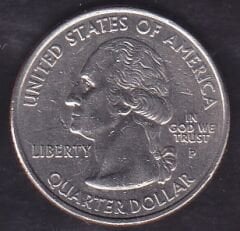 Amerika Çeyrek Dolar 2000 Hatıra Virginia P