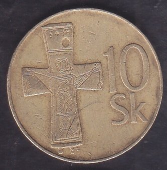 Slovakya 10 Korun 1993