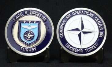 Nato Eskişehir Madalya Kapsülünde Çil 43 mm